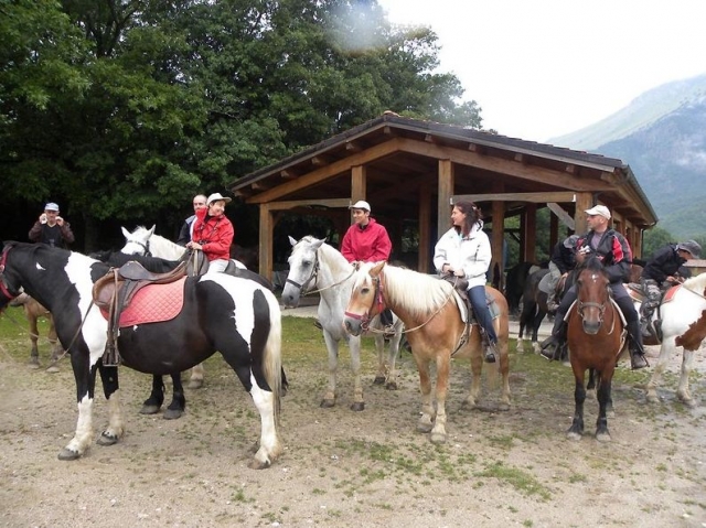 A cavallo nel Parco di Abruzzo